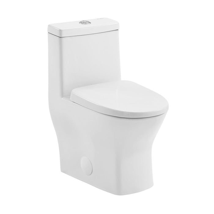 Swiss Madison Sublime II One-Piece Round Toilet, 10" Rough-In 1.1/1.6 gpf - SM-1T277