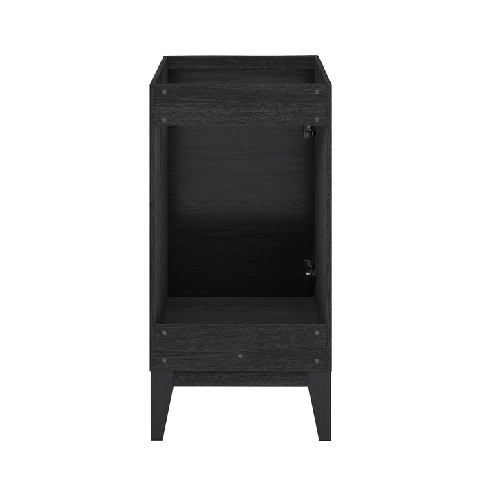 Swiss Madison Cascade 18" Bathroom Vanity in Black - Cabinet - SM-BV560B-C