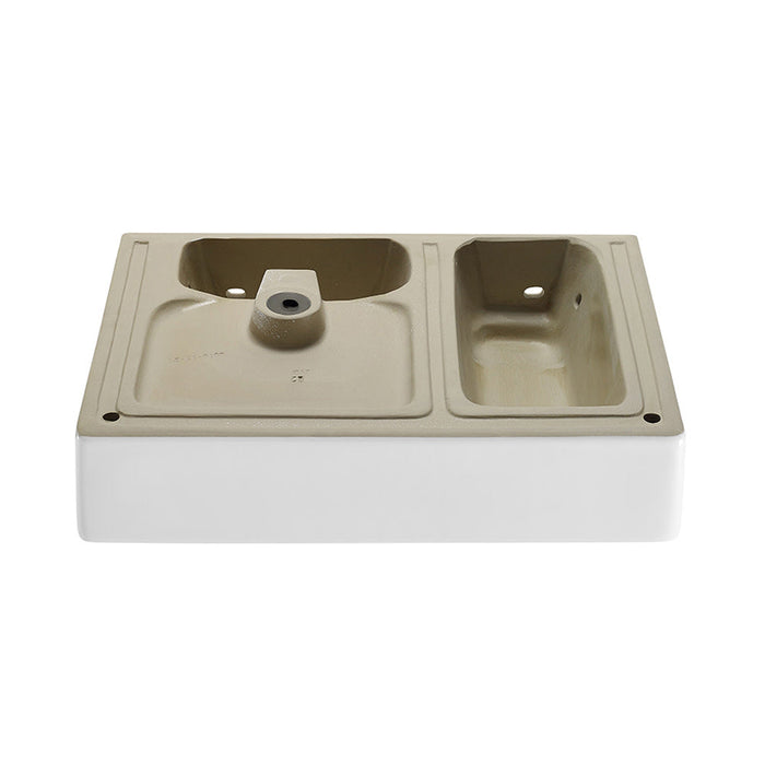 Swiss Madison St. Tropez 24 x 18 Ceramic Wall Hung Sink with Right Side Faucet Mount - SM-WS323