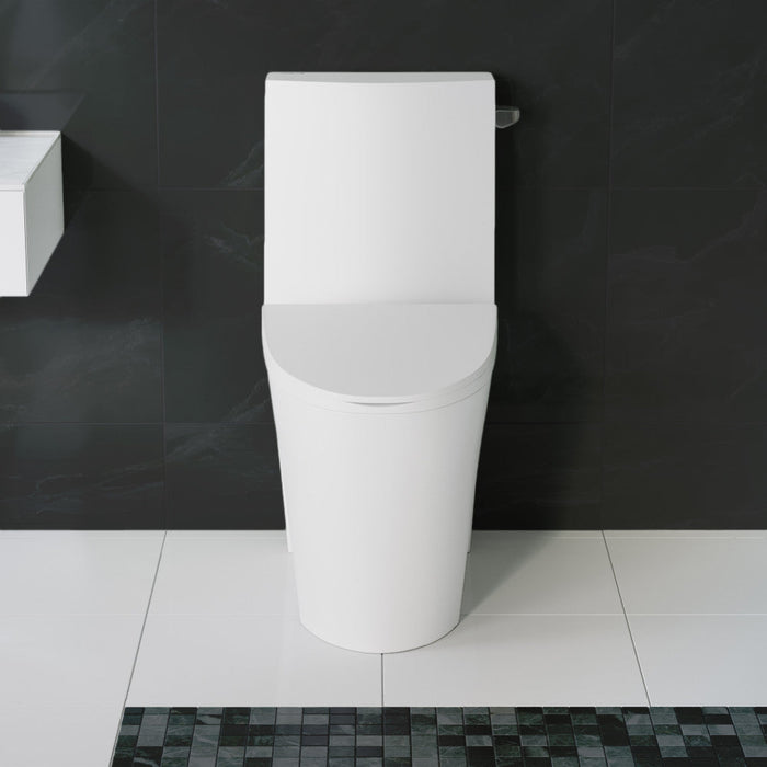 Swiss Madison St. Tropez One Piece Elongated Toilet Right Side Flush 1.28 gpf - SM-1T252