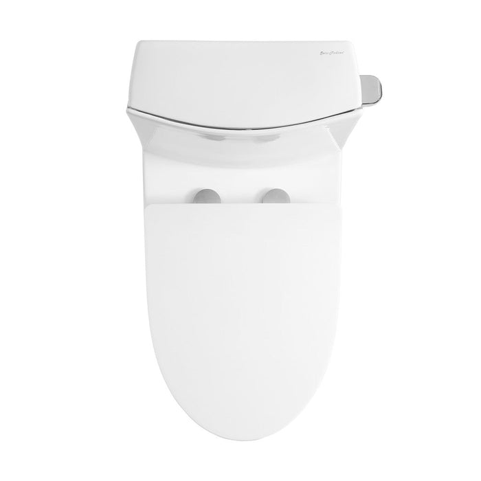 Swiss Madison St. Tropez One Piece Elongated Toilet Right Side Flush 1.28 gpf - SM-1T252