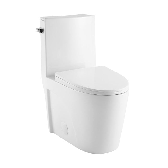 Swiss Madison St. Tropez One-Piece Elongated Toilet Side Flush 1.28 gpf - SM-1T253