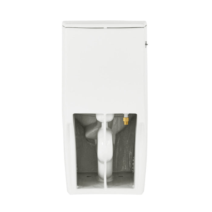 Swiss Madison St. Tropez One-Piece Elongated Toilet, Touchless 1.1/1.6 gpf - SM-1T284