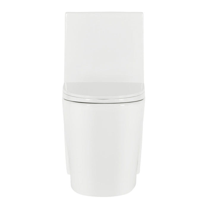 Swiss Madison St. Tropez One-Piece Elongated Toilet, Touchless 1.1/1.6 gpf - SM-1T284