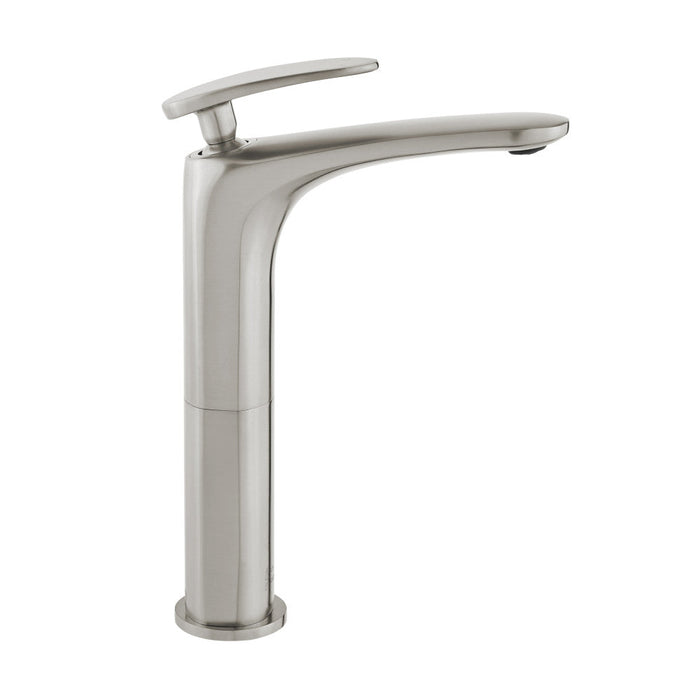 Swiss Madison Sublime Single Hole, Single-Handle, High Arc Bathroom Faucet in Brushed Nickel - SM-BF11BN