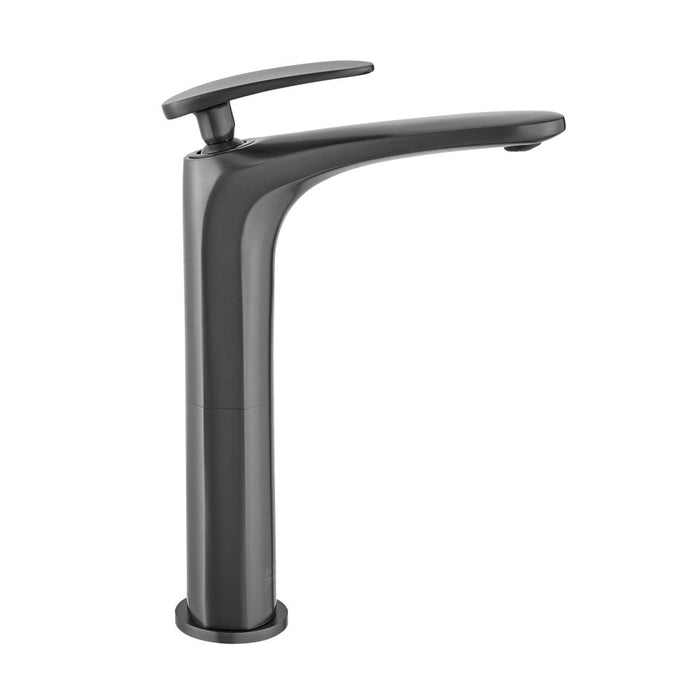 Swiss Madison Sublime Single Hole, Single-Handle, High Arc Bathroom Faucet in Gunmetal Grey - SM-BF11GG