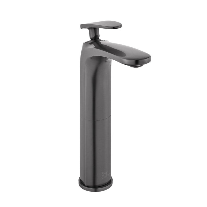 Swiss Madison Sublime Single Hole, Single-Handle, High Arc Bathroom Faucet in Gunmetal Grey - SM-BF11GG