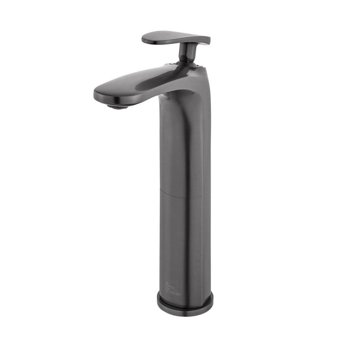 Swiss Madison Sublime Single Hole, Single-Handle, High Arc Bathroom Faucet in Gunmetal Grey - SM-BF11GG