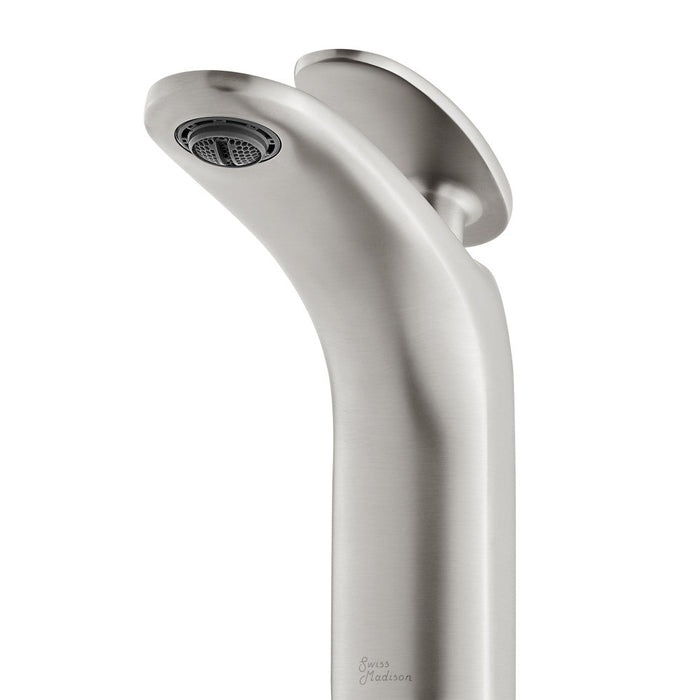 Swiss Madison Sublime Single Hole, Single-Handle, Bathroom Faucet in Brushed Nickel - SM-BF10BN