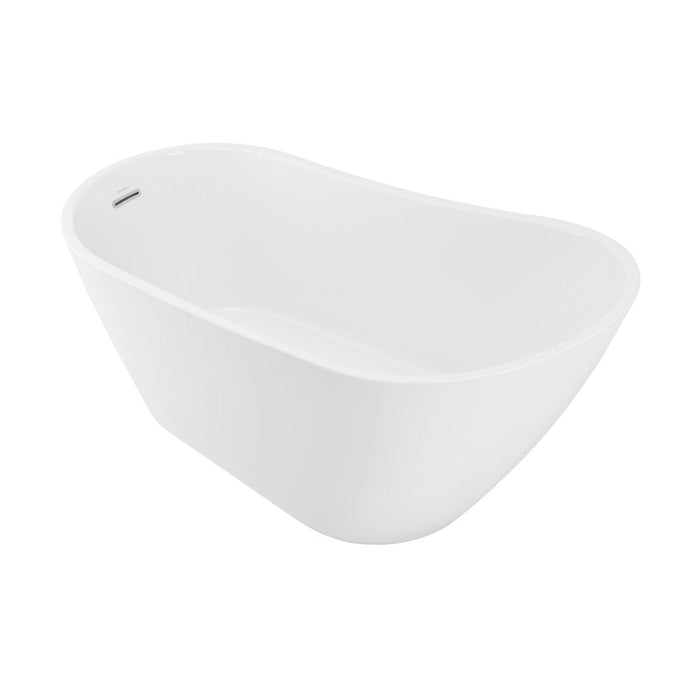 Swiss Madison Sublime 60" Single Slipper Freestanding Bathtub - SM-FB563