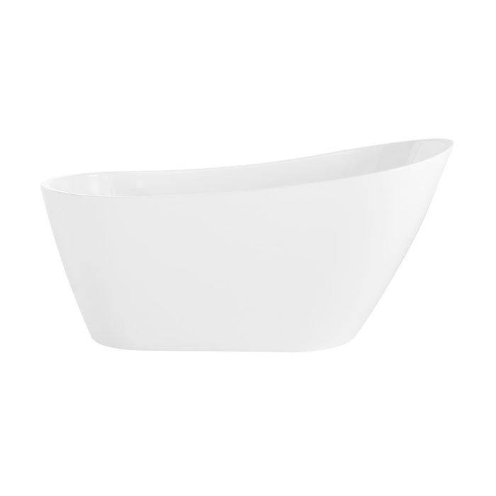 Swiss Madison Sublime 60" Single Slipper Freestanding Bathtub - SM-FB563