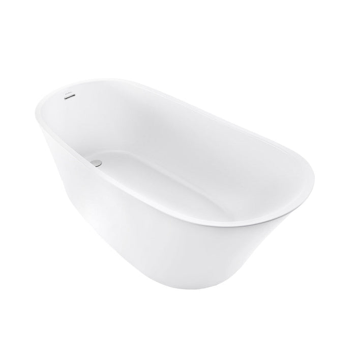 Swiss Madison Sublime 67" Single Slipper Freestanding Bathtub - SM-FB573