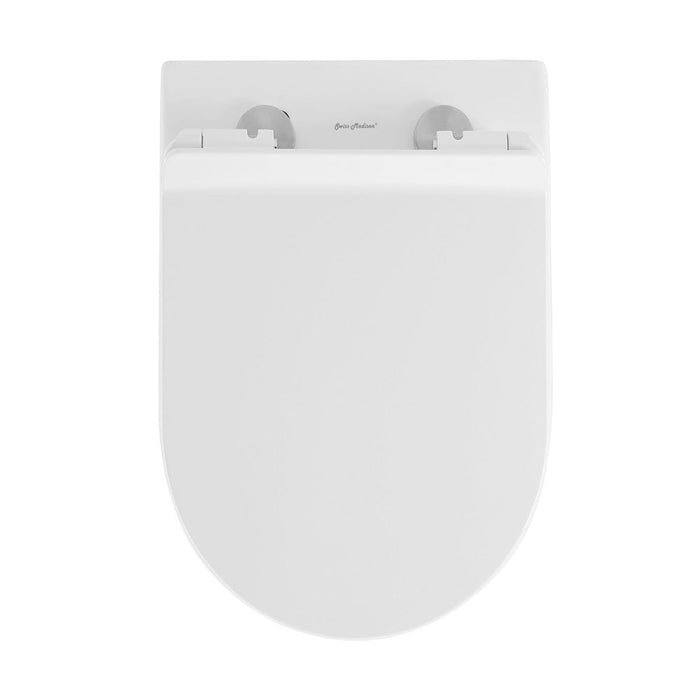 Swiss Madison St. Tropez Back-to-Wall Elongated Toilet Bowl - SM-WT514