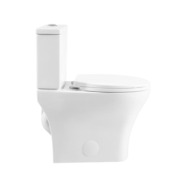 Swiss Madison Sublime II Two-Piece Round Toilet Dual-Flush 0.8/1.28 gpf - SM-2T257