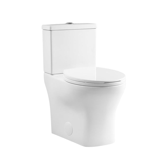 Swiss Madison Sublime II Two-Piece Round Toilet Dual-Flush 0.8/1.28 gpf - SM-2T257