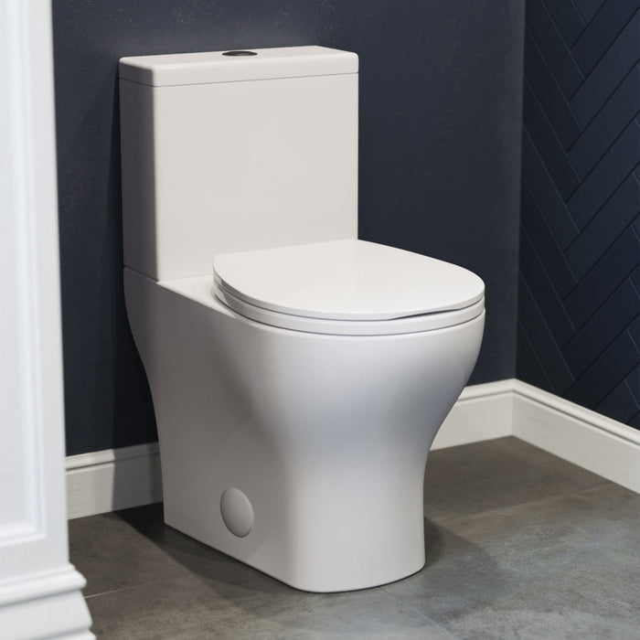 Swiss Madison Sublime II Two-Piece Round Toilet Dual-Flush 0.8/1.28 gpf - SM-2T257