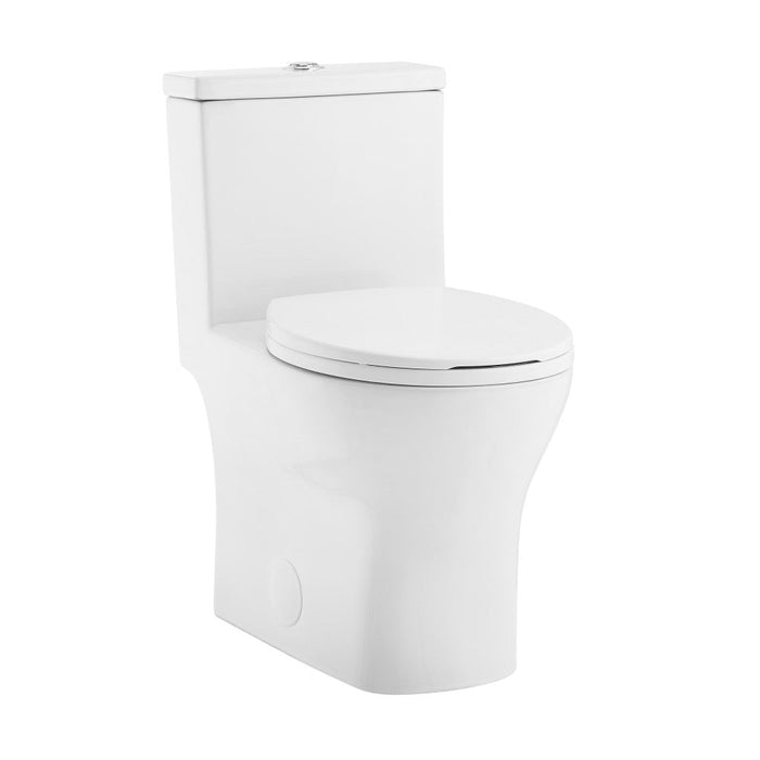 Swiss Madison Sublime III One-Piece Round Toilet Vortex™ Dual-Flush 0.95/1.26 gpf - SM-1T271