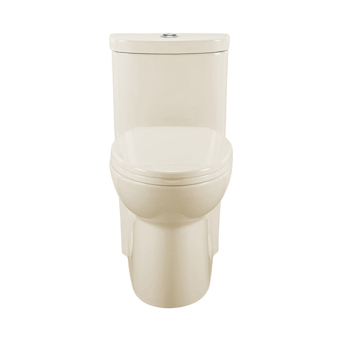 Swiss Madison Sublime One-Piece Elongated Dual-Flush Toilet in Bisque 1.1/1.6 gpf - SM-1T205BQ