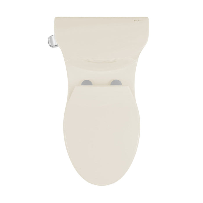 Swiss Madison Sublime One-Piece Elongated Left Side Flush Handle Toilet in Bisque 1.28 gpf - SM-1T206BQ