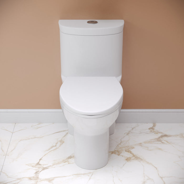 Swiss Madison Sublime One Piece Elongated Toilet with Touchless Retrofit Dual Flush 1.1/1.6 gpf - SM-1TK205