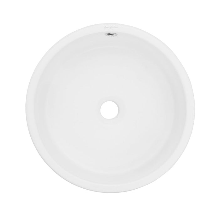 Swiss Madison Monaco 16.5” Round Vessel Sink in Matte White - SM-VS252MW