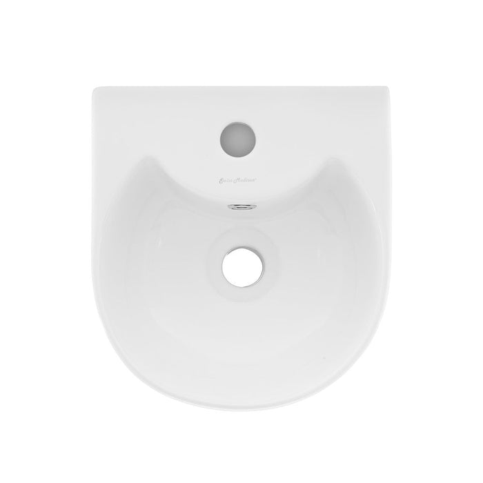 Swiss Madison Sublime Rounded Basin Pedestal sink - SM-PS308