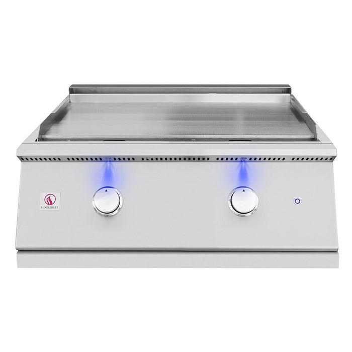 Summerset 30-Inch Built-In Gas Griddle with LED Lights GRID30-Config