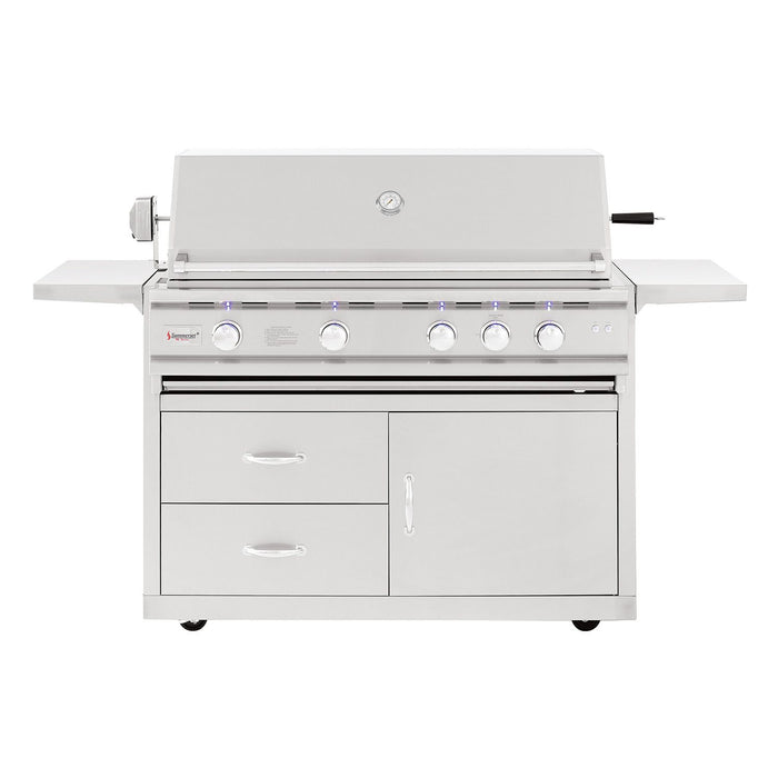 Summerset TRLD44 TRL Deluxe Series Gas Grill On Cart, 44-Inch TRLD44-CART-TRLD44-Config