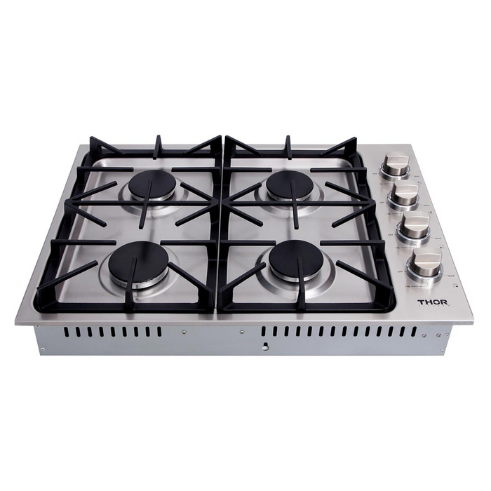 Thor 30 in. Drop-in Natural Gas Cooktop in Stainless Steel, TGC3001