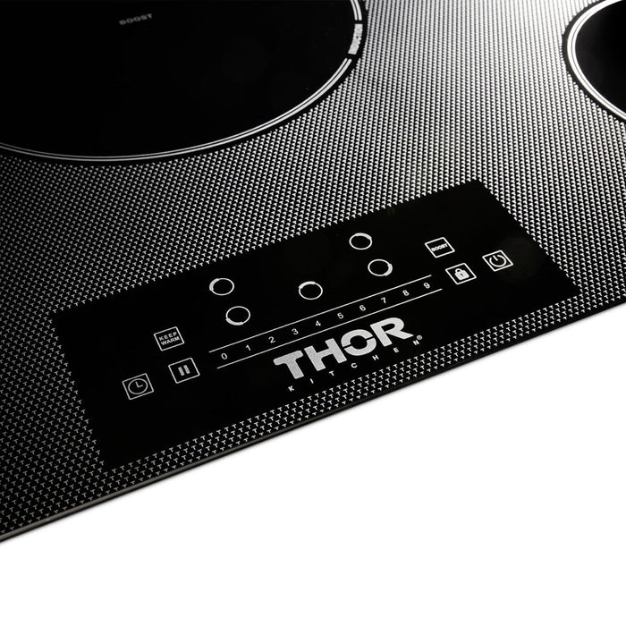 Thor Kitchen - 36 Inch Built-In Induction Cooktop with 5 Elements - TIH36