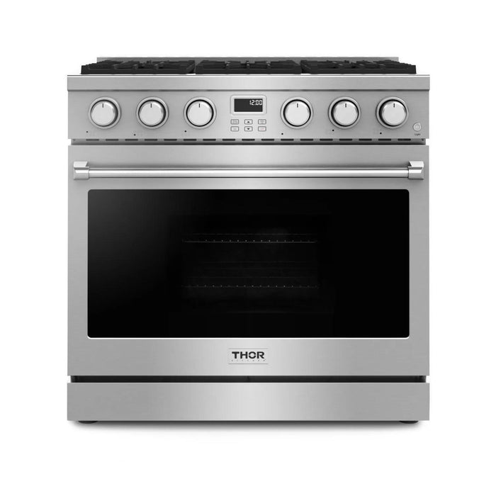 Thor Kitchen - 36" Contemporary Professional Gas Range - ARG36