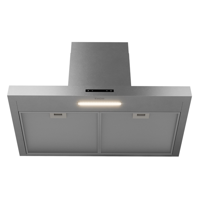 Thor Kitchen - 36" Contemporary T-Shape Wall Mount Range Hood in Stainless Steel - ARH36T