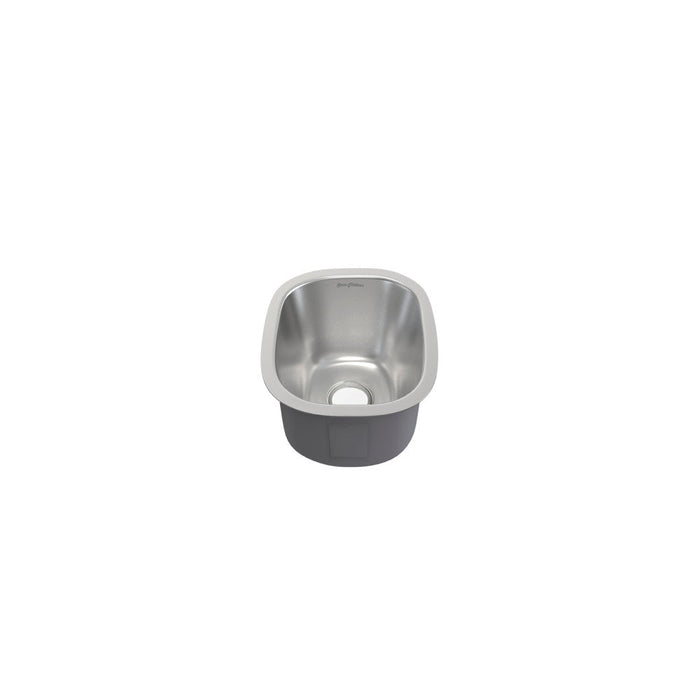 Swiss Madison Toulouse 13 x 15 Stainless Steel Single Basin Undermount Kitchen Sink - SM-KU635