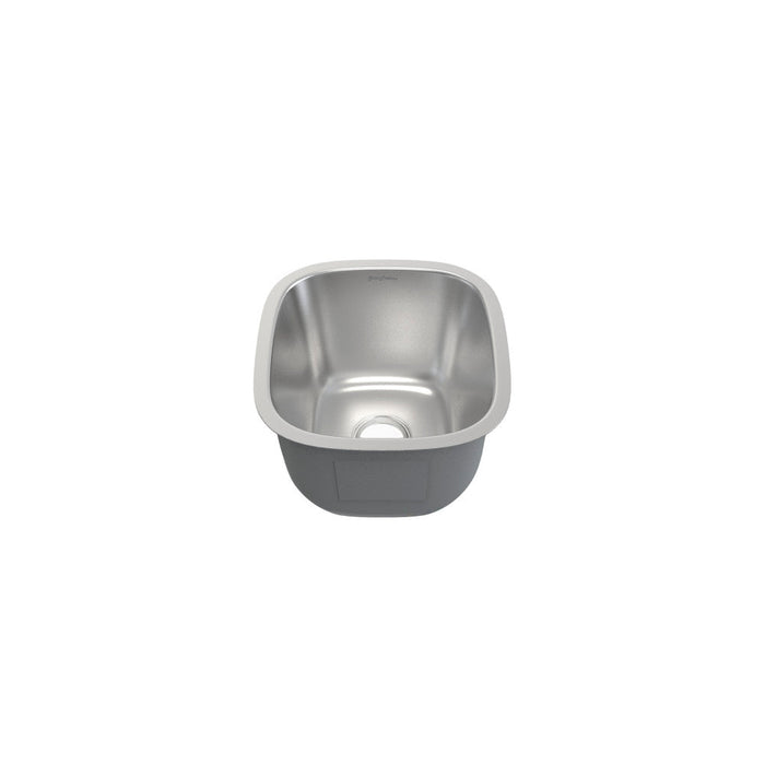 Swiss Madison Toulouse 16 x 18 Stainless Steel Single Basin Undermount Kitchen Sink - SM-KU637