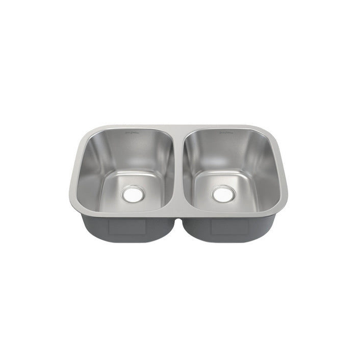 Swiss Madison Toulouse 29 x 18 Stainless Steel, Dual Basin, Undermount Kitchen Sink - SM-KU632