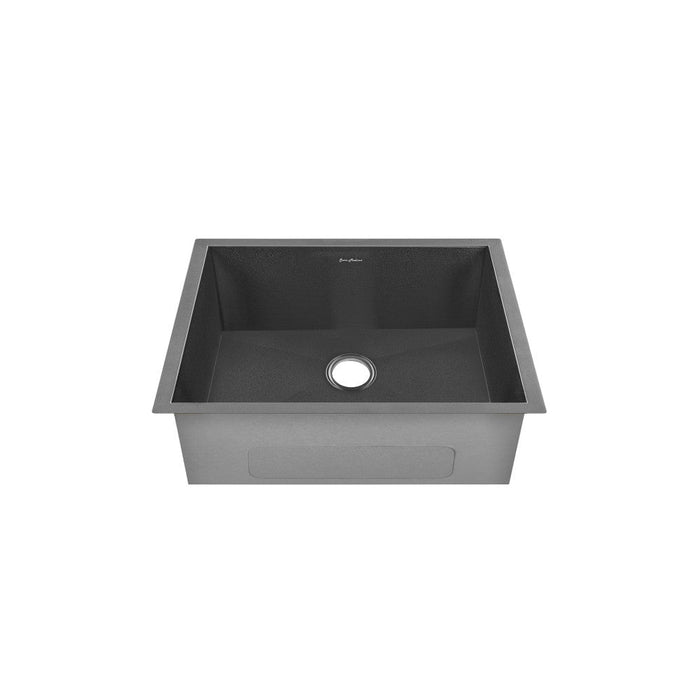 Swiss Madison Tourner 21 x 18 Stainless Steel, Single Basin, Undermount Kitchen Sink,Black - SM-KU707B