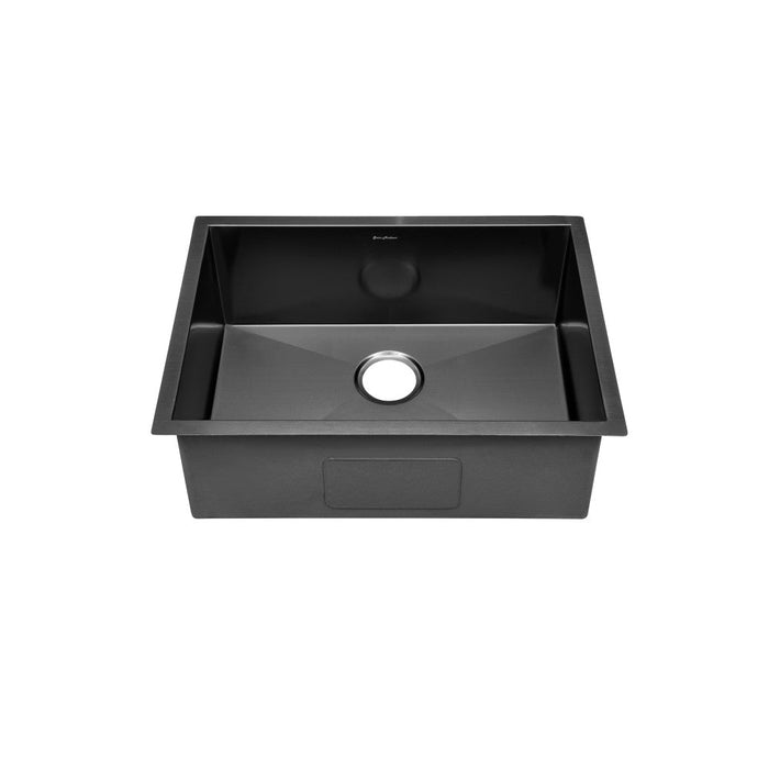 Swiss Madison Tourner 27 x 19 Stainless Steel, Single Basin, Undermount Kitchen Sink in Black - SM-KU709B