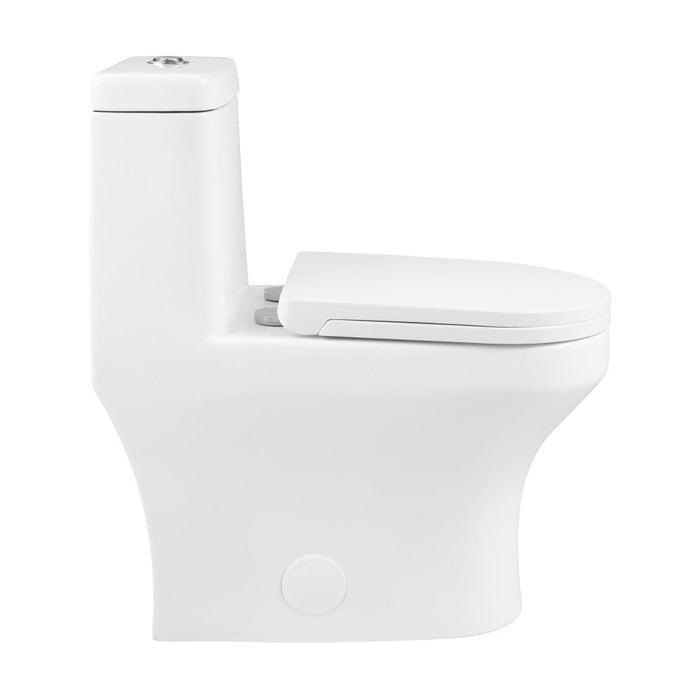 Swiss Madison Vezina One-Piece Elongated Toilet Dual Vortex Flush 1.1/1.6 gpf - CT-1T150