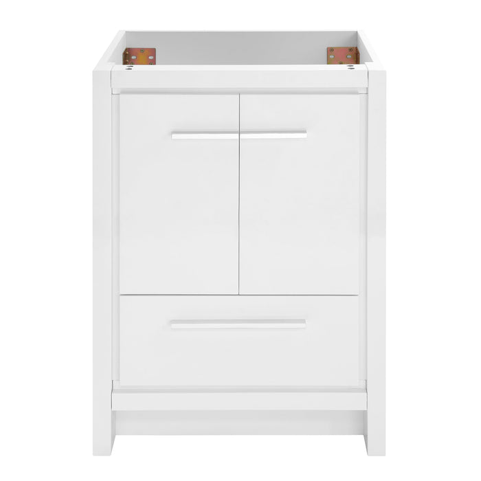 Swiss Madison Virage 24 Freestanding, Bathroom Vanity in Glossy White Cabinet Only (SM-BV730W) - SM-BV730W-C