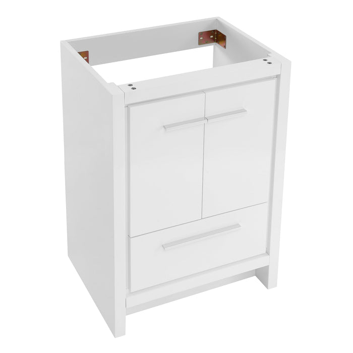 Swiss Madison Virage 24 Freestanding, Bathroom Vanity in Glossy White Cabinet Only (SM-BV730W) - SM-BV730W-C