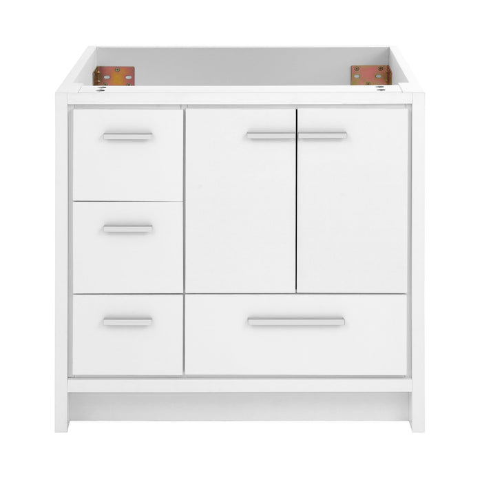 Swiss Madison Virage 36 Freestanding, Bathroom Vanity in Glossy White - Cabinet - SM-BV750W-C