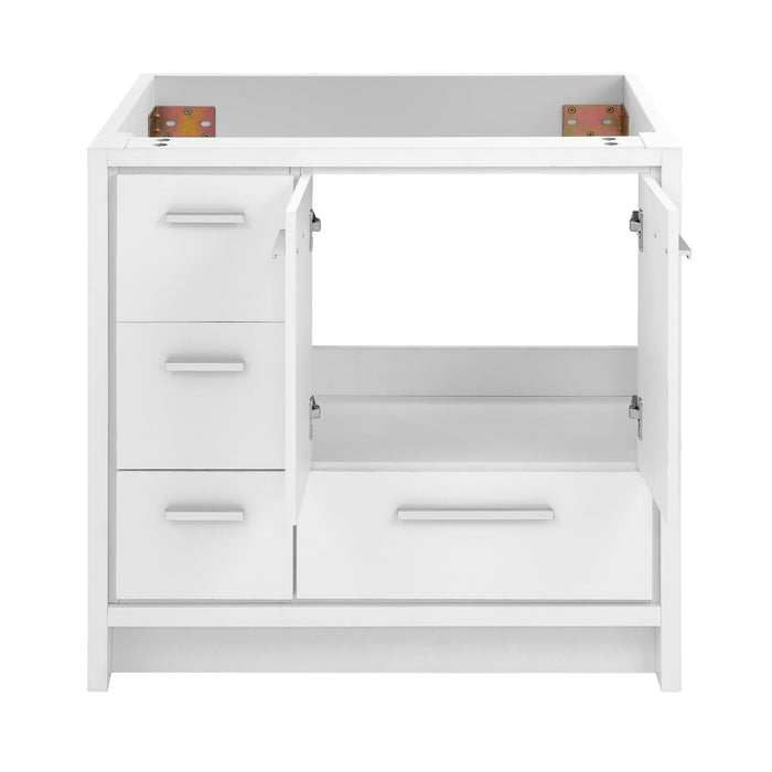 Swiss Madison Virage 36 Freestanding, Bathroom Vanity in Glossy White - Cabinet - SM-BV750W-C