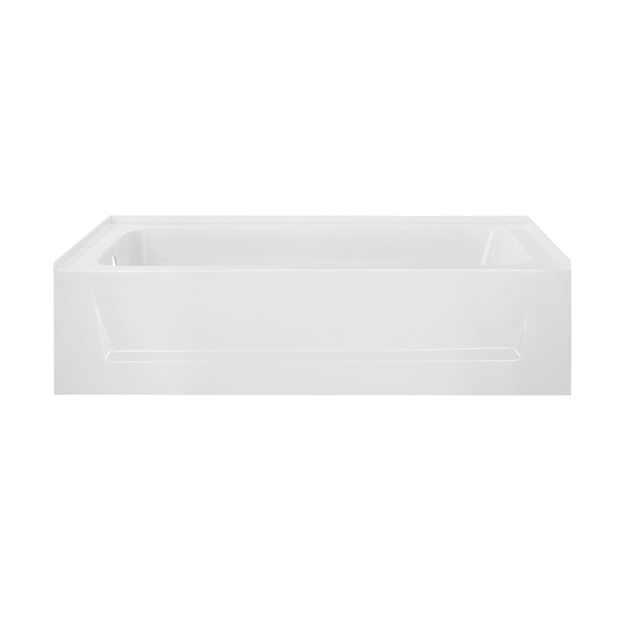 Swiss Madison Virage 60" x 30" Left-Hand Drain Alcove Bathtub with Apron - SM-AB580