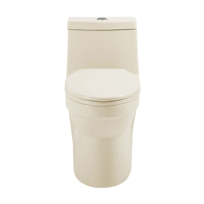 Swiss Madison Virage One Piece Elongated Dual Flush Toilet 1.1/1.6 gpf in Bisque - SM-1T118BQ