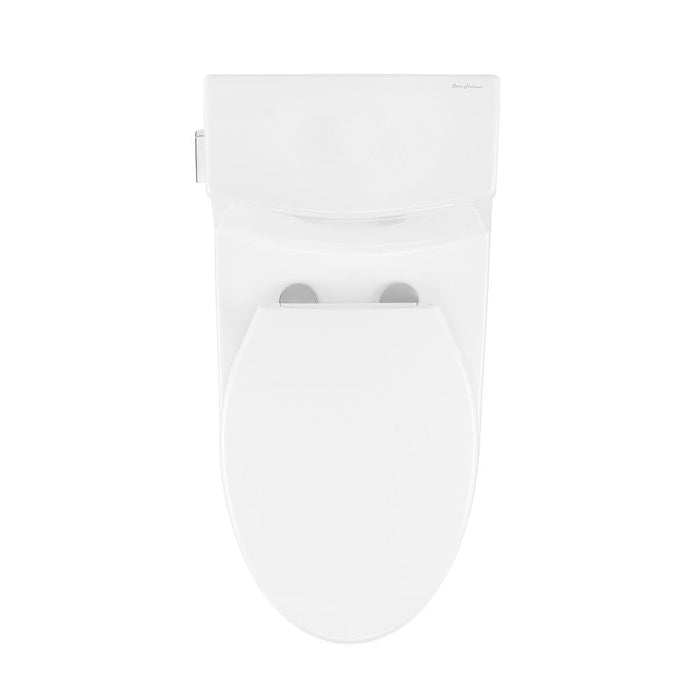 Swiss Madison Virage One-Piece Elongated Left Side Flush Handle Toilet 1.28 gpf - SM-1T123