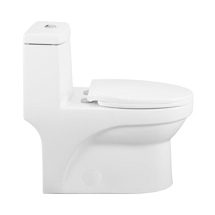 Swiss Madison Virage One-Piece Elongated Toilet Vortex Dual-Flush 1.1/1.6 gpf - SM-1T118