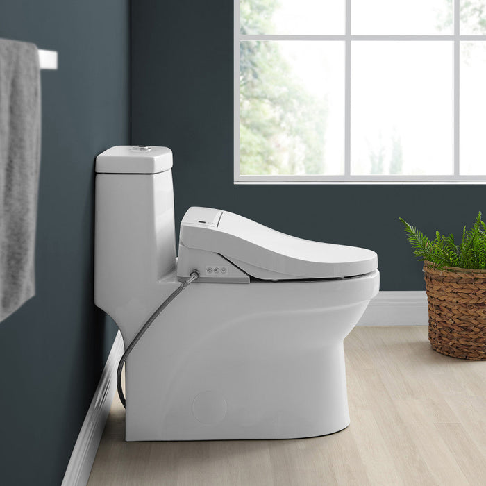 Swiss Madison Virage One-Piece Toilet with Vivante Smart Seat 1.1/1.6 gpf - SM-ST018