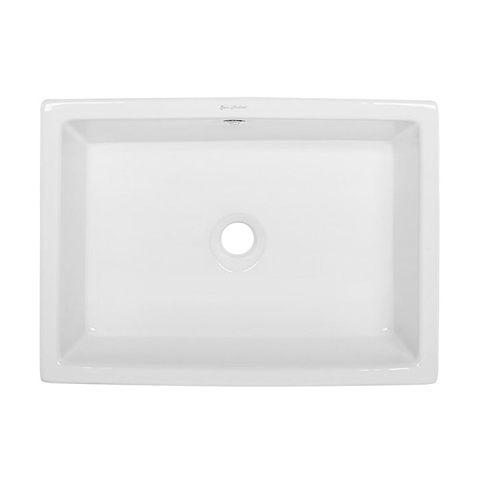 Swiss Madison Voltaire 17 Rectangle Ceramic Vessel Sink - SM-VS277