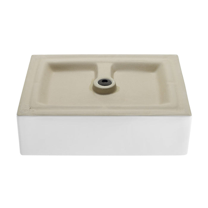 Swiss Madison Voltaire 17 Rectangle Ceramic Vessel Sink - SM-VS277