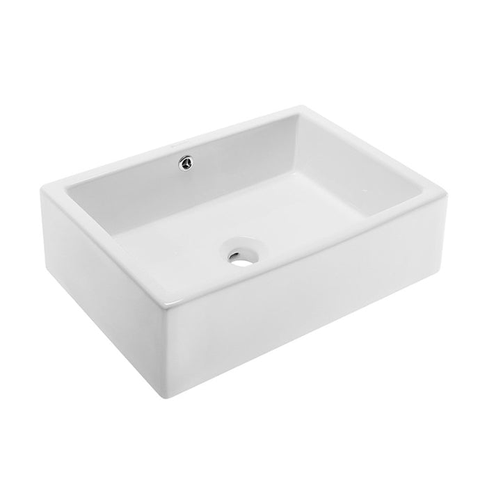 Swiss Madison Voltaire 17 Rectangle Ceramic Vessel Sink - SM-VS277